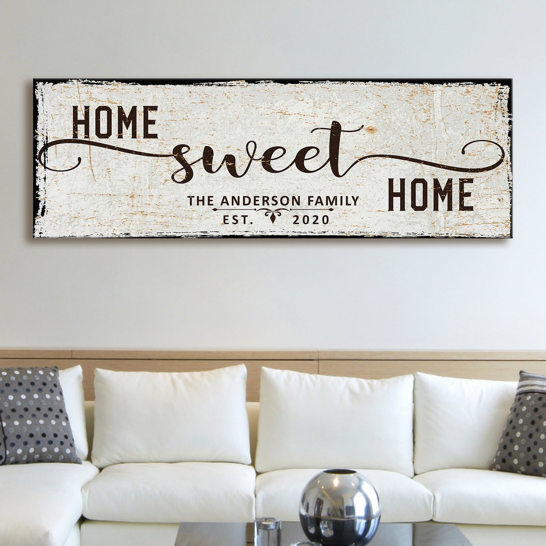 Home Sweet Home Sign - Craft Canvases