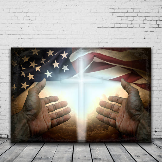 Faith in America Canvas Decor