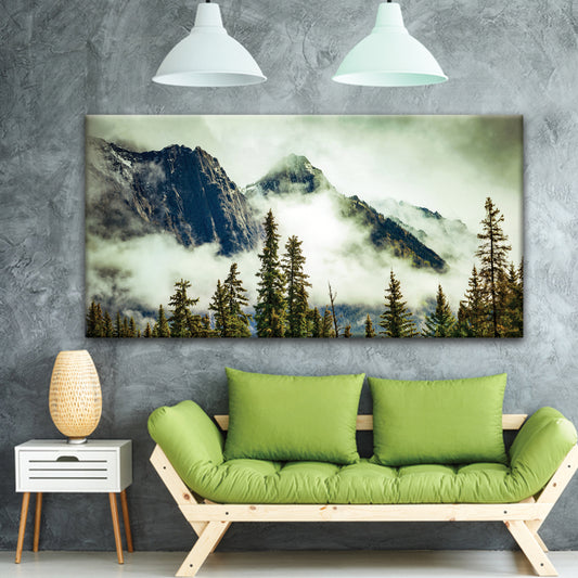 Banff National Park Elegance Canvas Wall Art