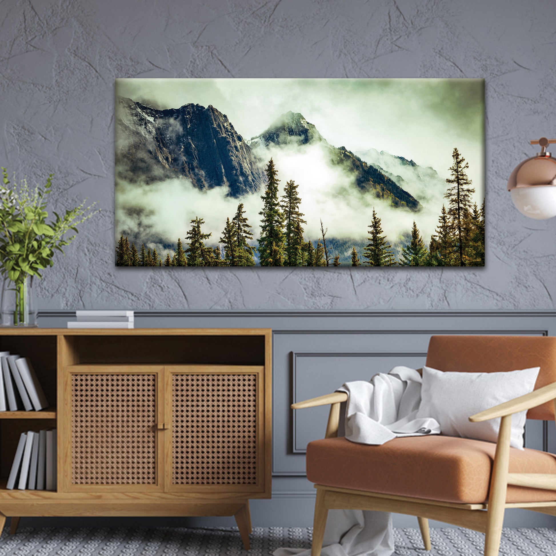 Banff National Park Elegance Canvas Wall Art