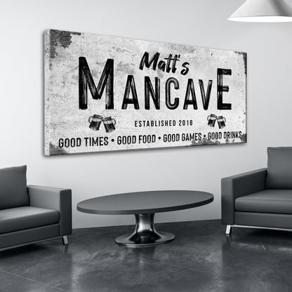 Good Times Man Cave Sign