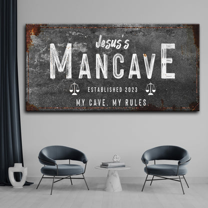 Good Times Man Cave Sign