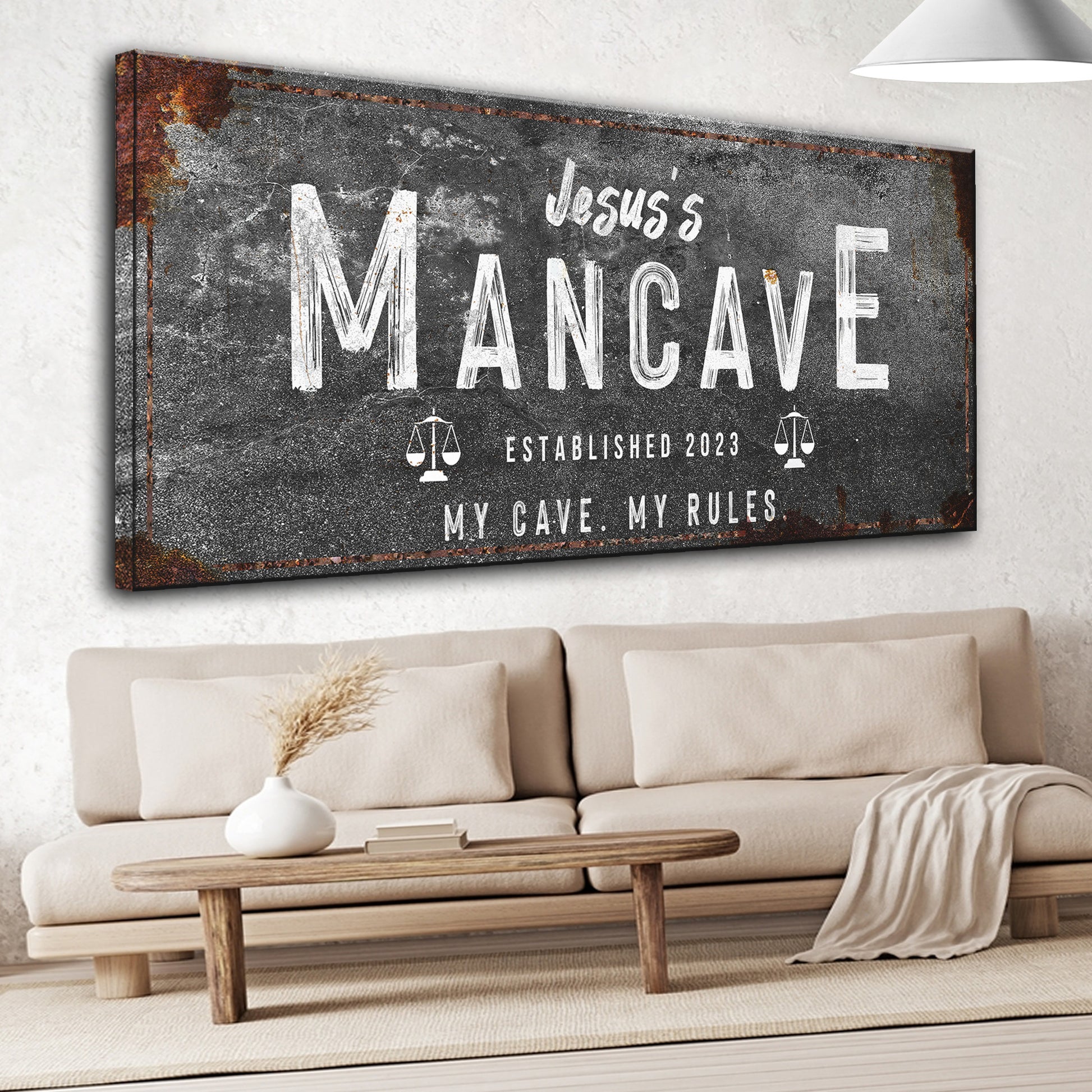 Good Times Man Cave Sign