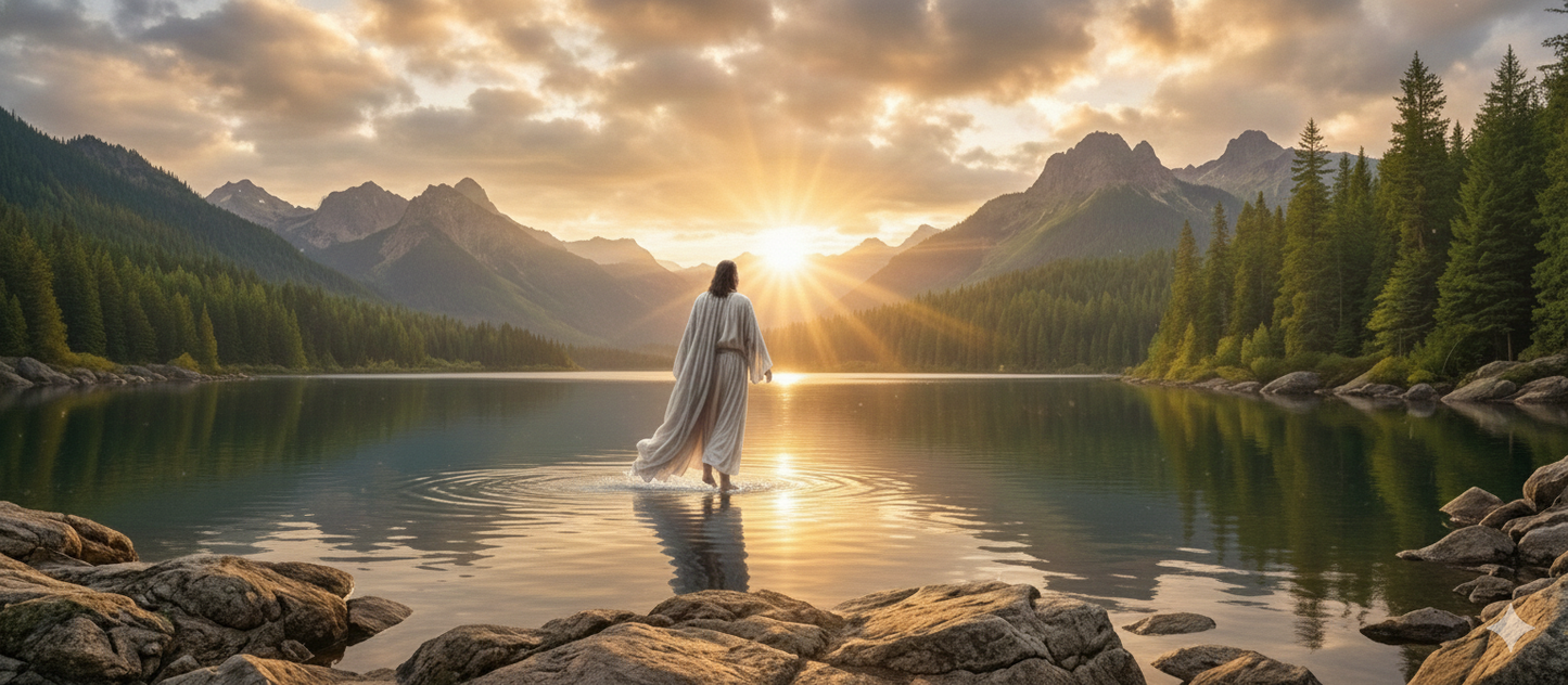 Jesus Walking on Water III