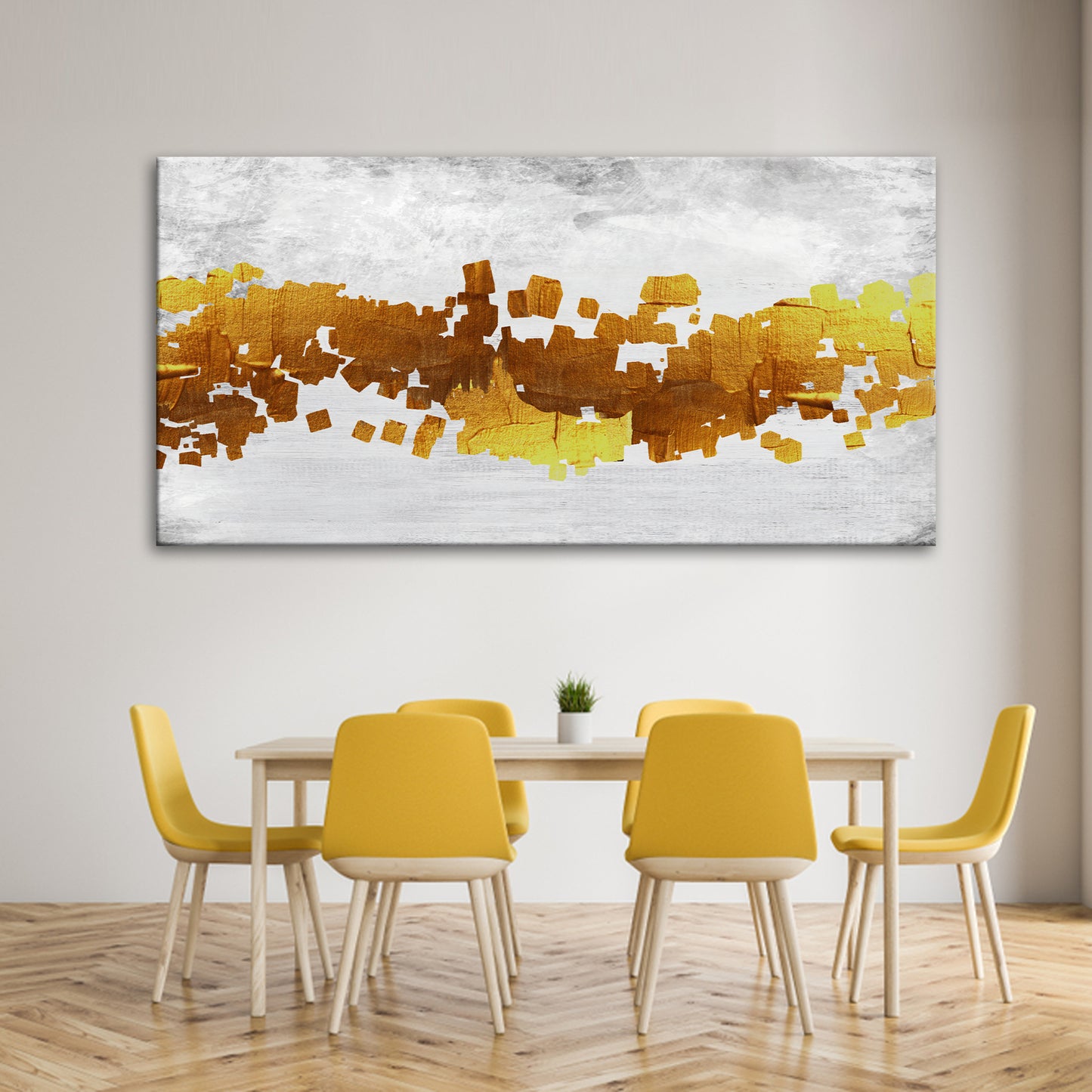 Abstract Autumn Season Canvas Wall Art