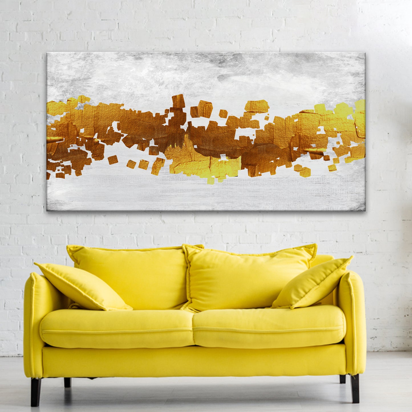 Abstract Autumn Season Canvas Wall Art