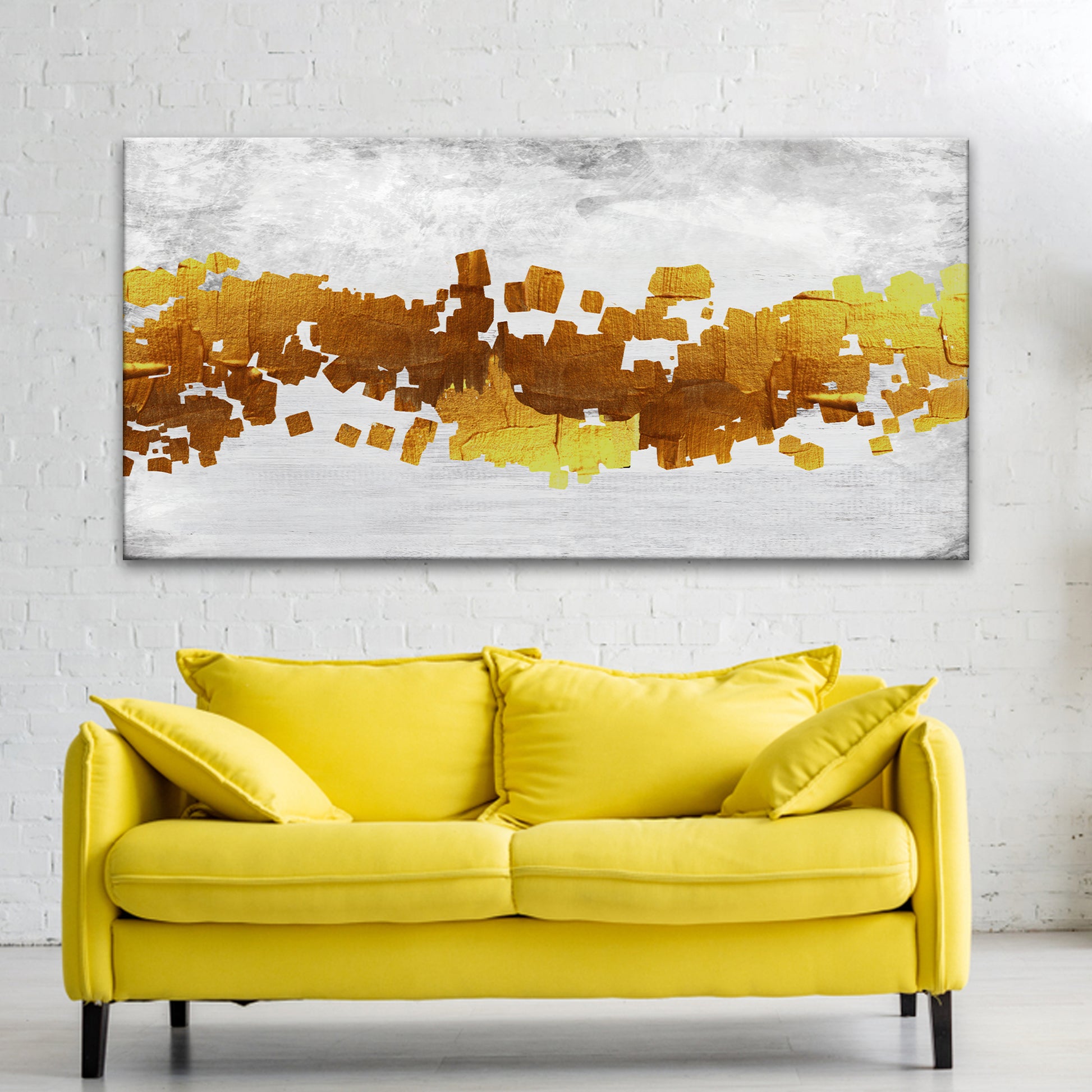 Abstract Autumn Season Canvas Wall Art