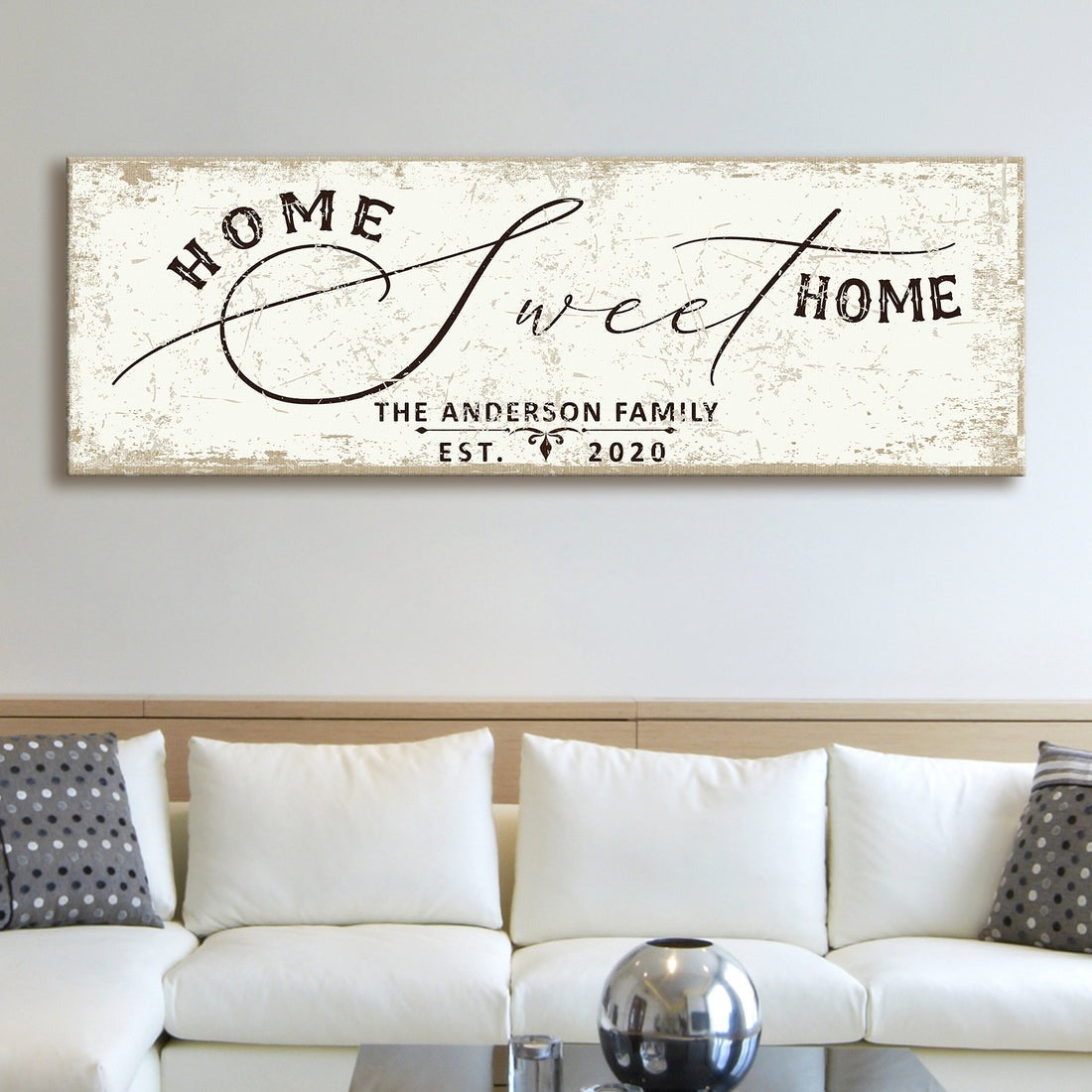 Home Sweet Home Sign - Craft Canvases