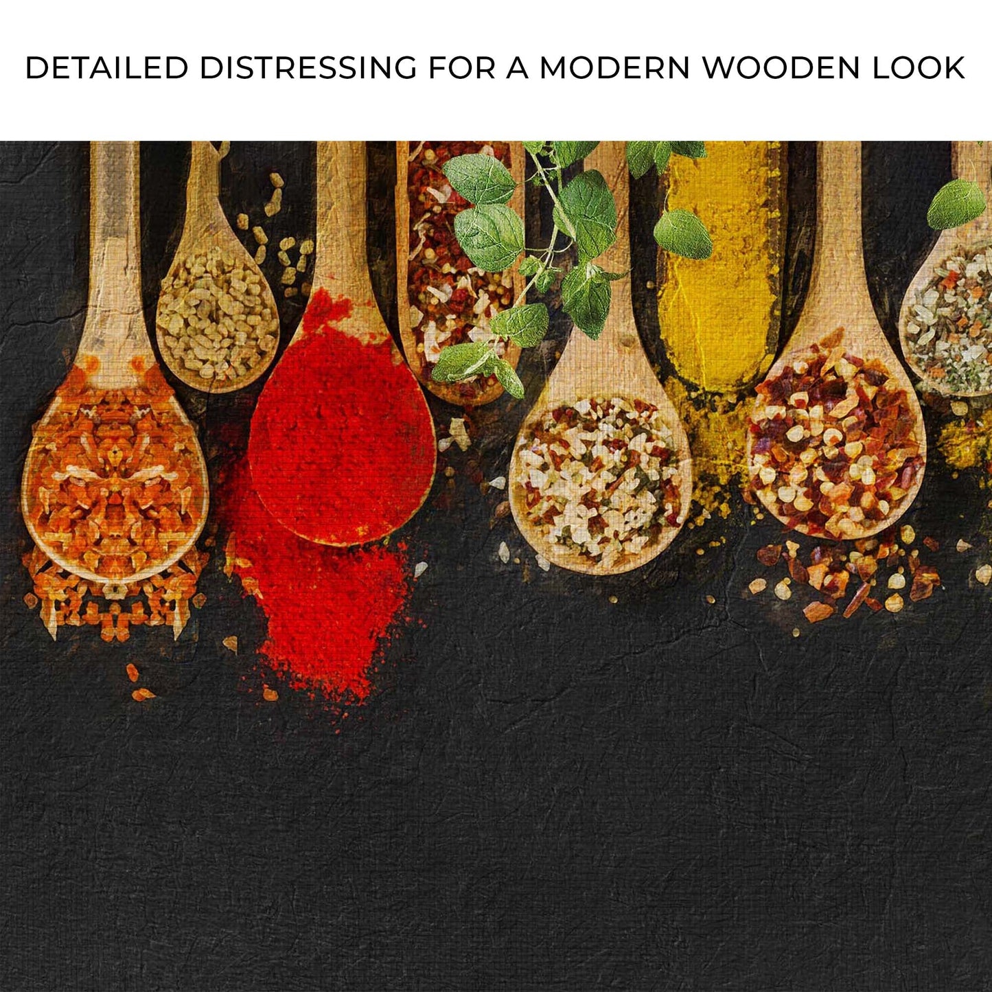 Spice Palette Colorful Herbs and Spices