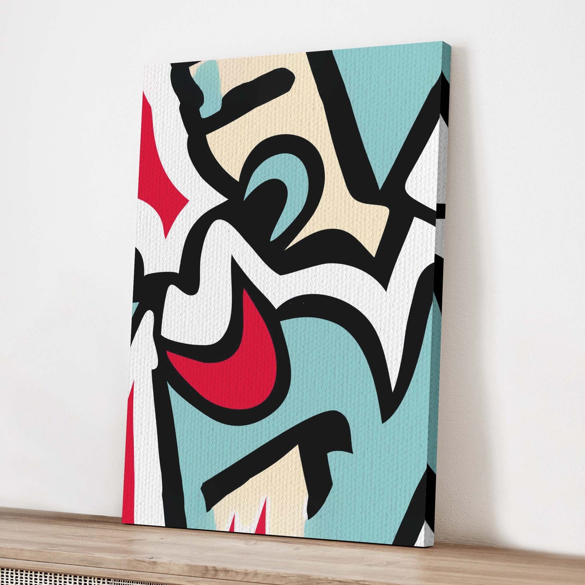 Graffiti Abstracts Wall Art on Canvas