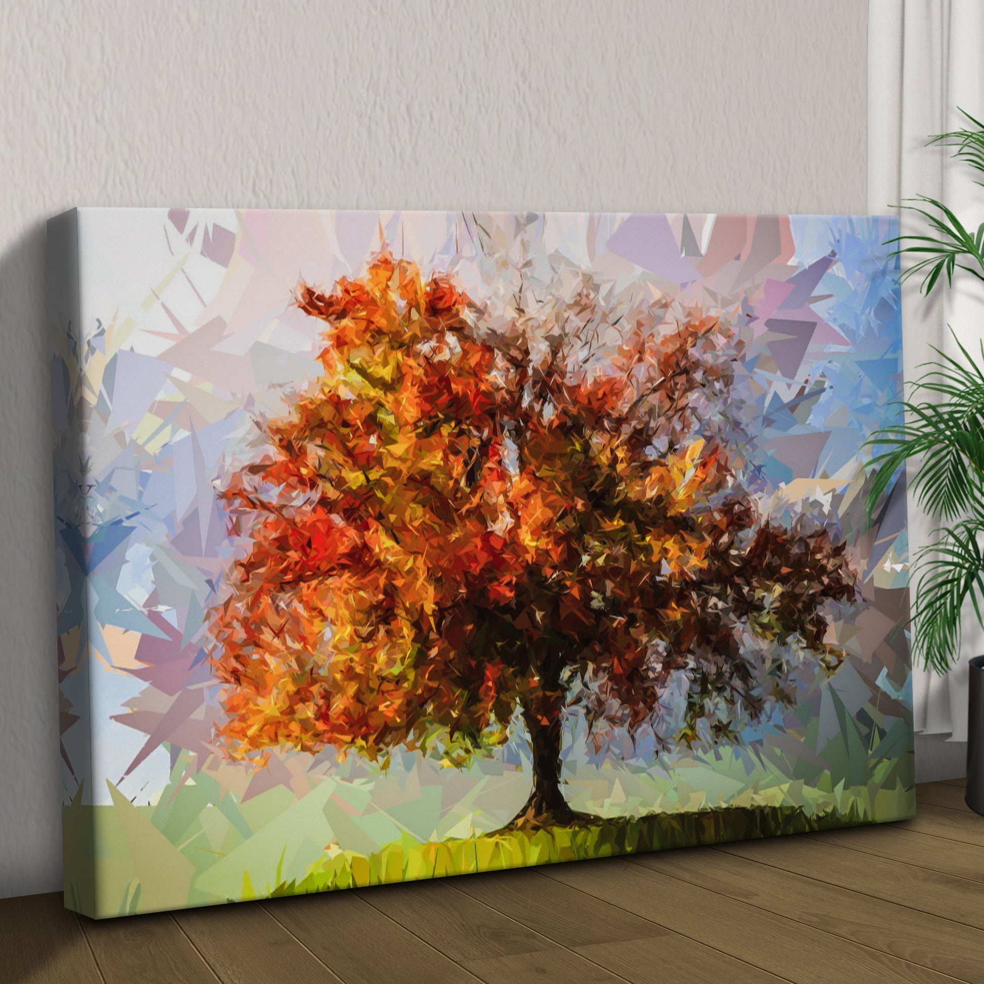 Dreamscape Palette Color Of Dreams Tree Canvas Wall Art