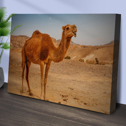 Arabian Camel's Grace on Canvas Wall Art