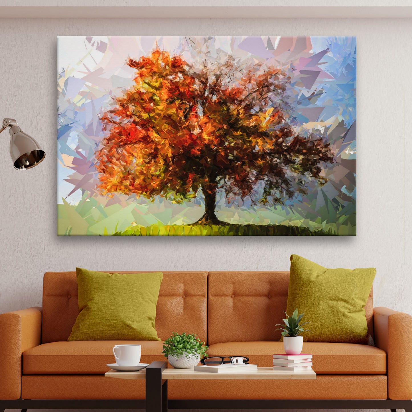 Dreamscape Palette Color Of Dreams Tree Canvas Wall Art