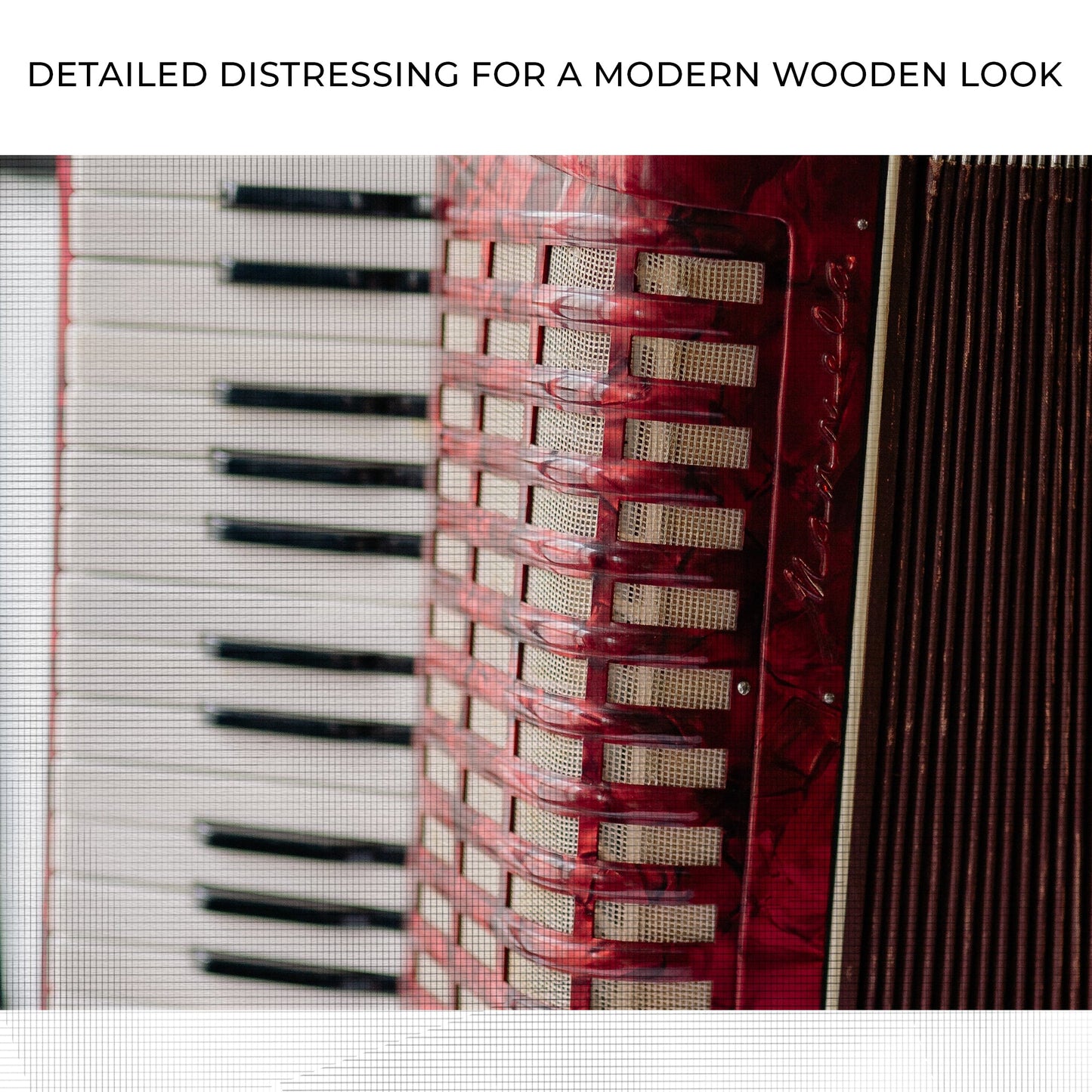 Rustic Musical Instrument Close-up Canvas