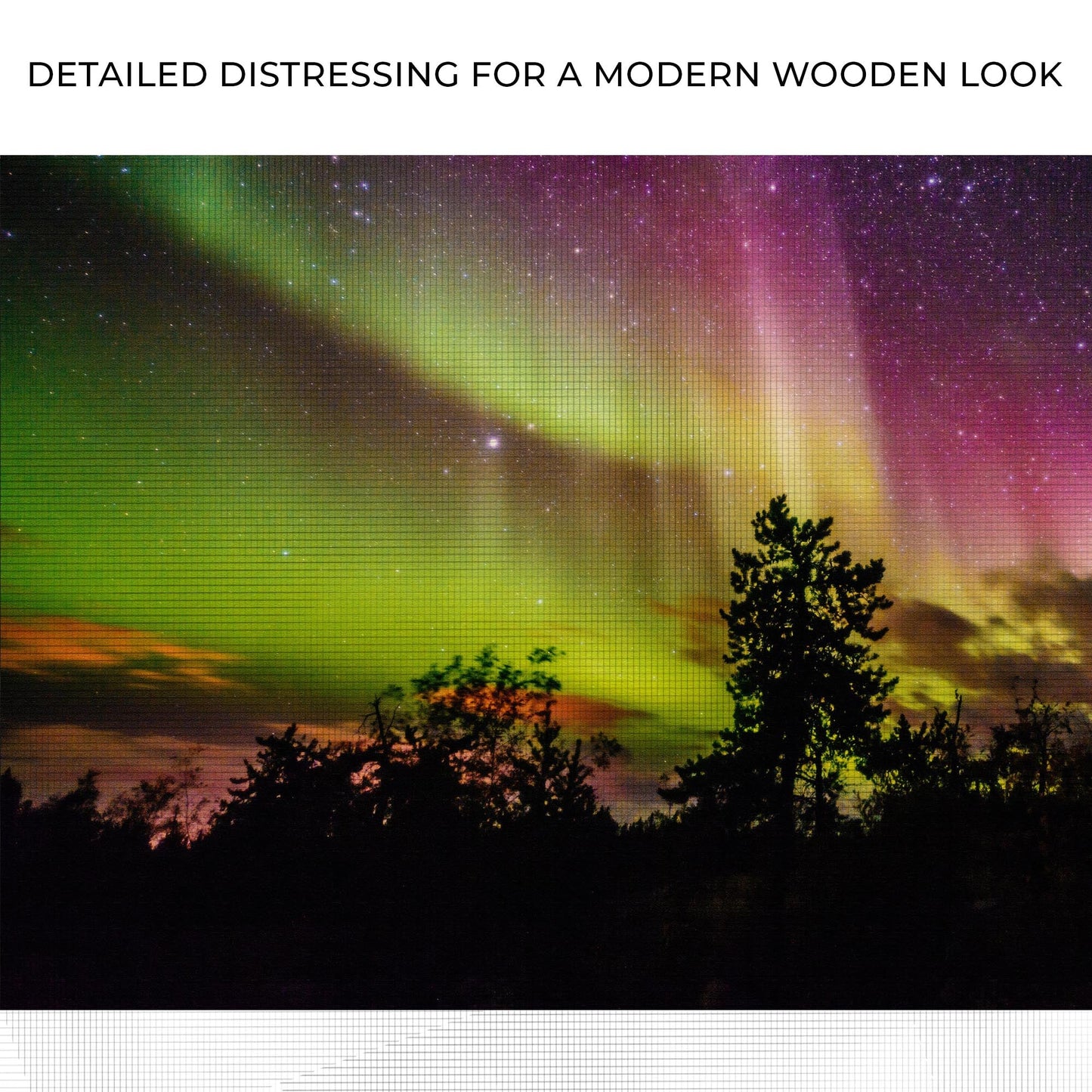 Aurora Borealis Magic  Canvas Wall Art