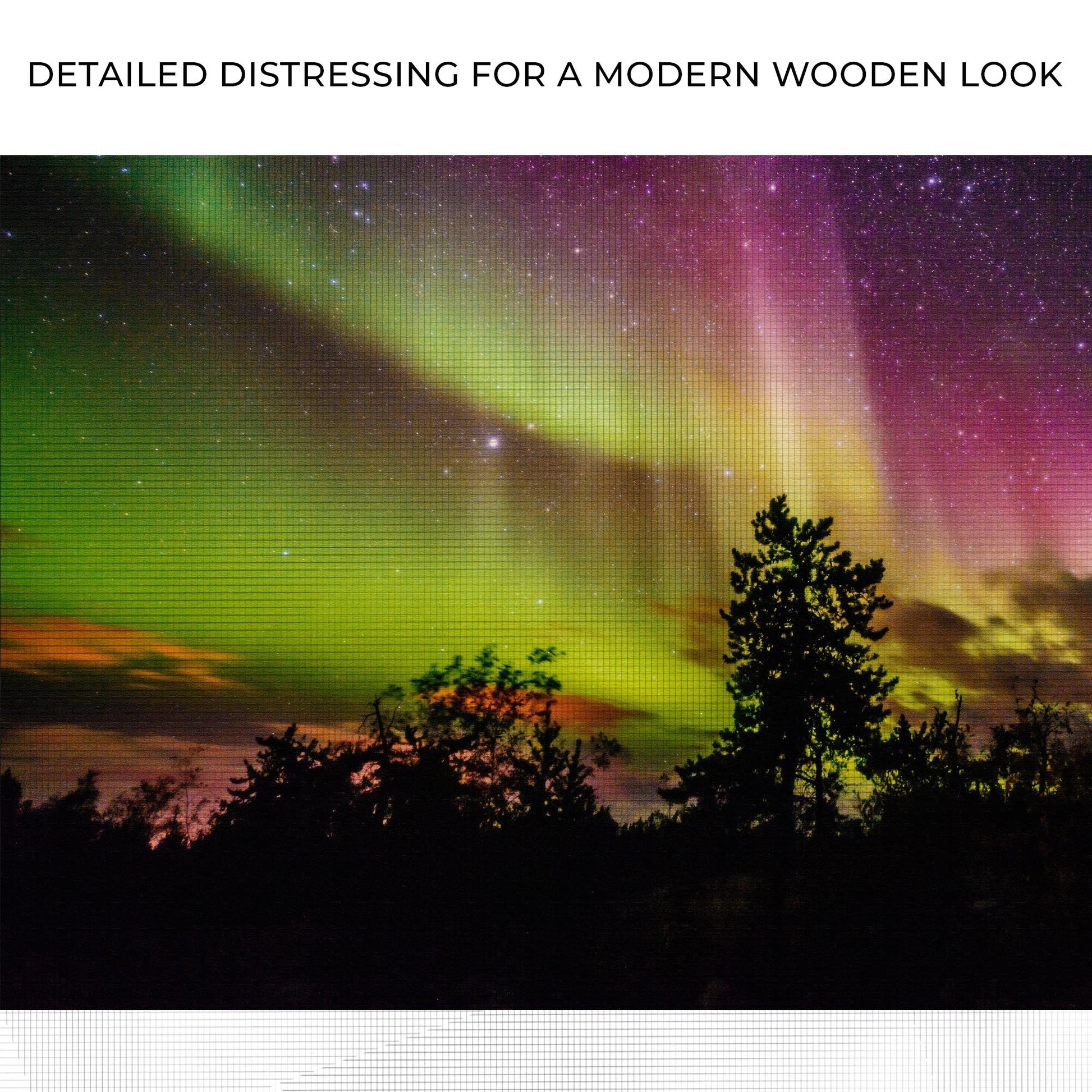 Aurora Borealis Magic  Canvas Wall Art